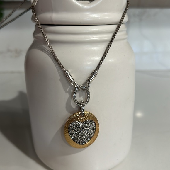 Brighton Anatolia Heart Reversible Long Necklace - Picture 5 of 7